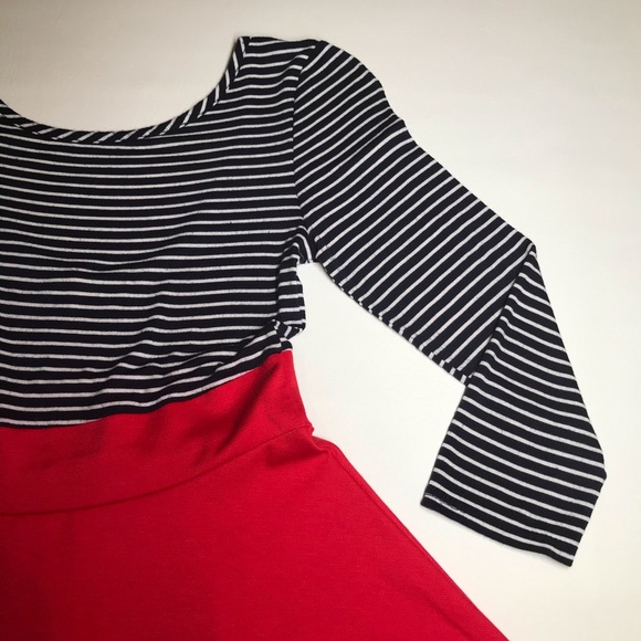 A’gaci A’gaci A’gaci Women’s Blue/White/Red Dress - Picture 6 of 10